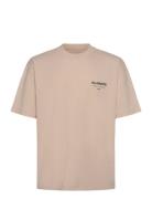 Underground Tops T-shirts Short-sleeved Beige AllSaints