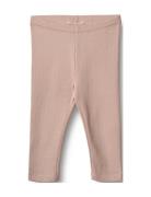 Jersey Leggings Jules Bottoms Leggings Pink Wheat