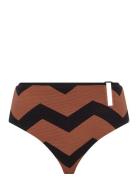 Totem Full Brief Swimwear Bikinis Bikini Bottoms Bikini Briefs Brown C...