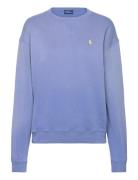 Fleece Crewneck Sweatshirt Tops Sweat-shirts & Hoodies Sweat-shirts Bl...