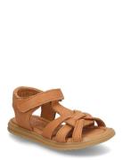 Bisgaard Felicia Shoes Summer Shoes Sandals Beige Bisgaard