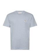 Application T-Shirt Tops T-shirts Short-sleeved Blue Revolution