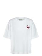 Verasw T-Shirt Tops T-shirts & Tops Short-sleeved White Sofie Schnoor