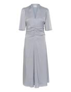 Gzbianca Dress Maksimekko Juhlamekko Blue Gestuz