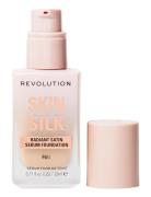 Revolution Makeup Skin Silk Serum Foundation F6 Meikkivoide Meikki Rev...