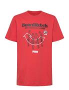 Mid90S Graphic Tee I B Tops T-shirts Short-sleeved Red PUMA