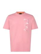 Te_Atacama Tops T-shirts Short-sleeved Pink BOSS