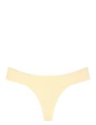 Body Make-Up Illusion String Ex Stringit Alusvaatteet Yellow Triumph