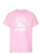 Cnvg Chuck Taylor T-Shirt Sport T-shirts Short-sleeved Pink Converse