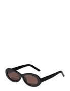 Alexandria Sunglasses Black Aurinkolasit Black Pilgrim