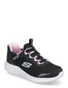 Girls Bounder Simple Cute Matalavartiset Sneakerit Tennarit Black Skec...