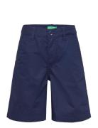 Bermuda Bottoms Shorts Blue United Colors Of Benetton