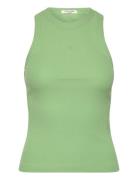 Rib Tank Tops T-shirts & Tops Sleeveless Green Scotch & Soda