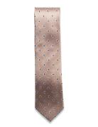 Classic Tie Solmio Kravatti Beige Amanda Christensen