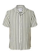 Slhrelaxed-Sal Ss Shirt Resort W Tops Shirts Short-sleeved Multi/patte...