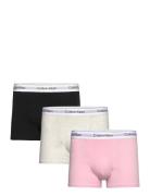 Relaxed Dart Trunk 3Pk Bokserit Pink Calvin Klein