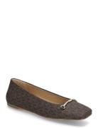 Lena Ballet Ballerinat Brown Michael Kors