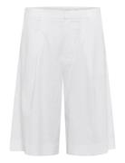 Gzizza Linen Mw Shorts Bottoms Shorts Casual Shorts White Gestuz