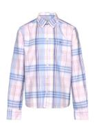 Checked Oxford Bd Ls Shirt Tops Shirts Long-sleeved Shirts White GANT