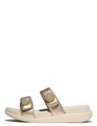 F-Mode Go Beadie-Button Adj. Flatform 2-Bar Slides Korolliset Sandaali...