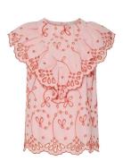 Yaskanikka Sl Contrast Top S. Tops Blouses Sleeveless Pink YAS