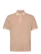 Sunfaded Ss Polo Tops Polos Short-sleeved Beige GANT