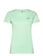 Kari Tee Tops T-shirts & Tops Short-sleeved Green Kari Traa