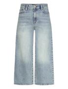 High-Rise Wide-Leg Cropped Jean Bottoms Jeans Wide Blue Lauren Ralph L...