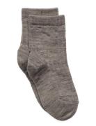 Wool Rib Socks Sukat Grey Mp Denmark