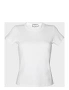 Fallon Tops T-shirts & Tops Short-sleeved White Andiata