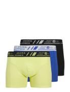 Jacangus Solid Trunks 3 Pack Bokserit Blue Jack & J S