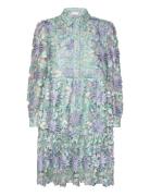 Star Ls Dress Lyhyt Mekko Blue Noella