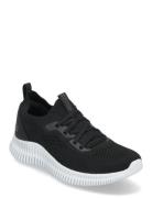 Women Bobs Geo Lite Matalavartiset Sneakerit Tennarit Black Skechers