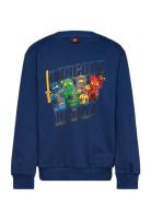 Lwsaku 301 - Sweatshirt Tops Sweat-shirts & Hoodies Sweat-shirts Navy ...