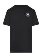 Te-S/S Tee Sport T-shirts Short-sleeved Black Converse