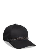 Baseball Cap Accessories Headwear Caps Black GUESS