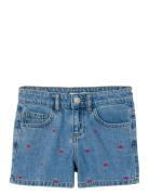 Nkfbella Reg Dnm Shorts 3674-Be Noos Bottoms Shorts Blue Name It