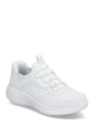 Boys Bounder Brisk-Burst Matalavartiset Sneakerit Tennarit White Skech...