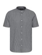 Matrostol China Ss Tops Shirts Short-sleeved Navy Matinique
