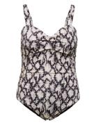 Carelly Swimsuit Uimapuku Uima-asut Cream ONLY Carmakoma