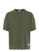 Matrivolt 73 Tops T-shirts Short-sleeved Khaki Green Matinique