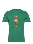 Custom Slim Fit Polo Bear Jersey T-Shirt Designers T-shirts Short-slee...