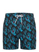 Hands All Over Swimshort Uimashortsit Black Santa Cruz