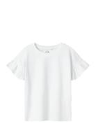 Nkfvilukka Ss Rlx Top Tops T-shirts Short-sleeved White Name It