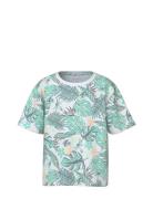 Nmmvalmas Ss Nreg Top Tops T-shirts Short-sleeved Green Name It