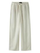 Nlffinen Lw Wide Pant Noos Bottoms Trousers Cream LMTD