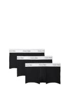 Low Rise Trunk 3Pk Bokserit Black Calvin Klein