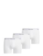 Boxer Brief 3Pk Bokserit White Calvin Klein