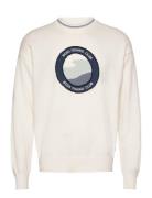 Klubfish Tops Knitwear Round Necks White BOSS