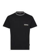 S-Murlo Ss Tops T-shirts Short-sleeved Black Napapijri